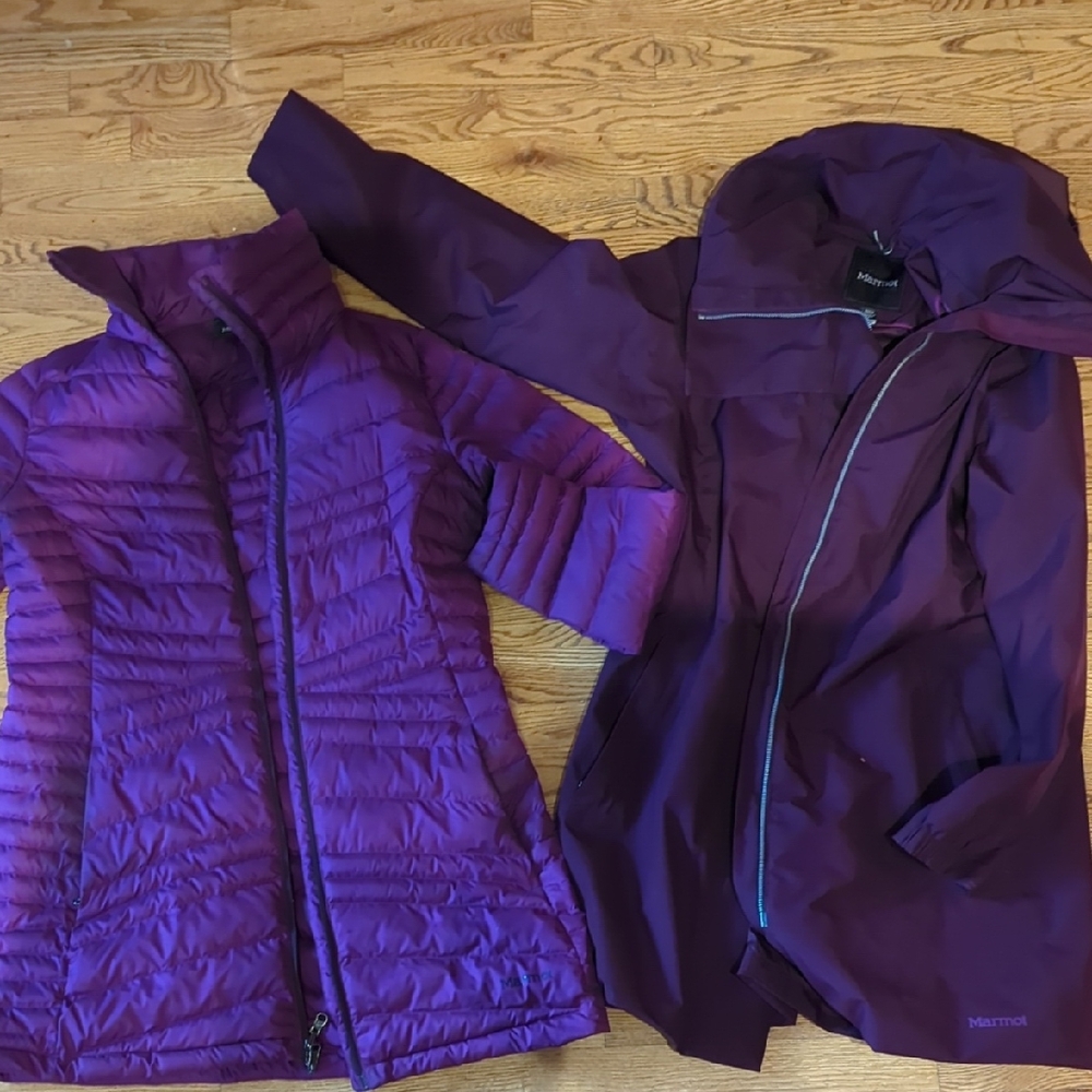 Marmot Women's Dual Purple Puffer Jackets